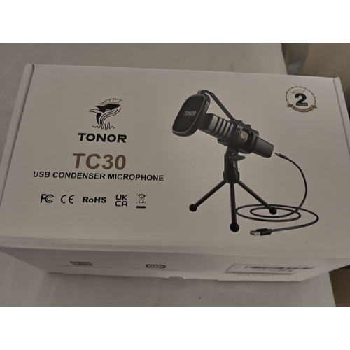 198 - NEW BOXED TONER TC30 USB CONDENSER MICRIPHONE