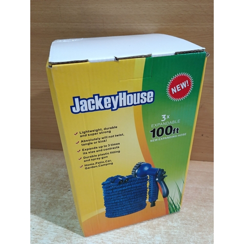 451 - NEW BOXED Jackeyhouse 100FT / 150FT / 200FT Magic Stretch Flexible