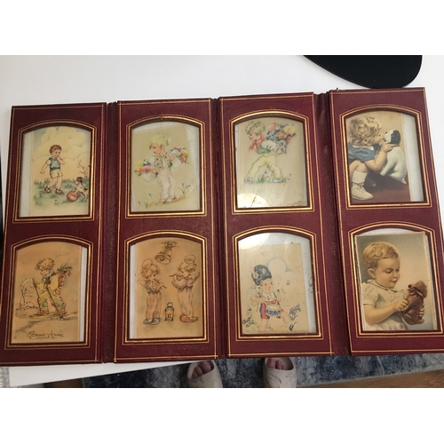 398 - EARLY ALBUM OF COLLECTIBLE PICTURE CARDS