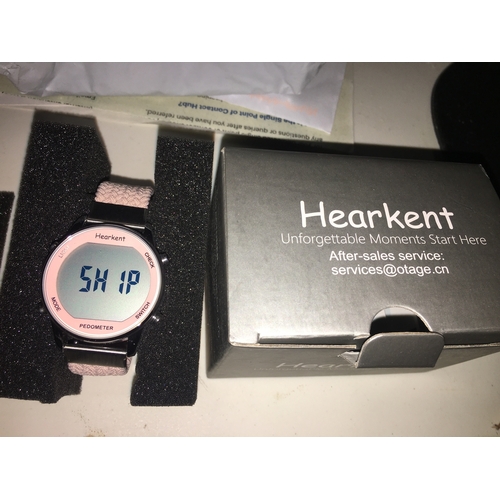 248 - NEW BOXED Hearkent Pedometer Watch for Women RRP £29.99