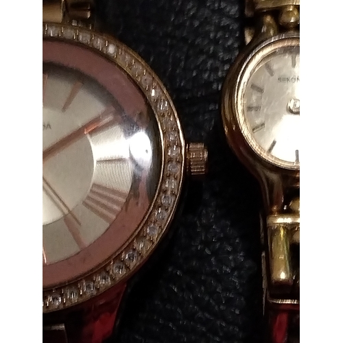 427 - TWO NICE LADIES SECONDA WATCHES ONE AS NEW NEVER WORN