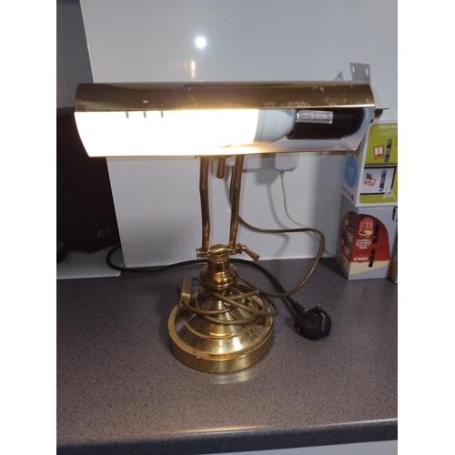 560 - Adjustable desk lamp BANKERS STYLE