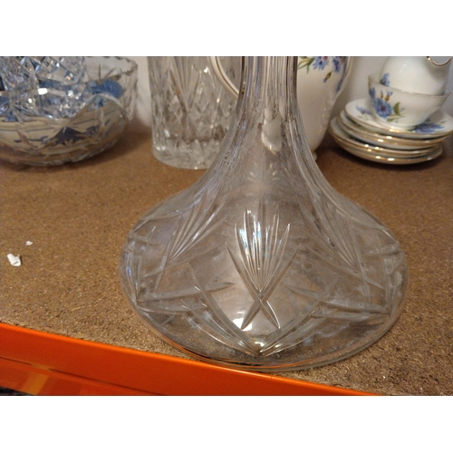 392 - LOVELY VINTAGE SHIPS DECANTER