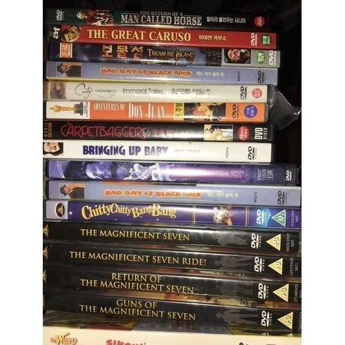 72 - LARGE SELECTION OF CLASSIC DVDS