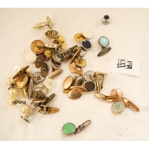 282 - Collection of Assorted Cufflinks. Number Of Pairs