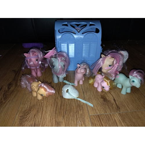 101 - SELECTION OF VINTAGE MY LITTLE PONIES ECT AND OTHER TOYS