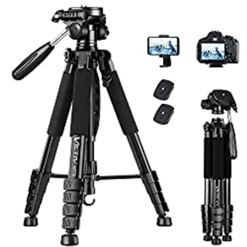 144 - NEW BOXED Victiv Camera Tripod 63-73