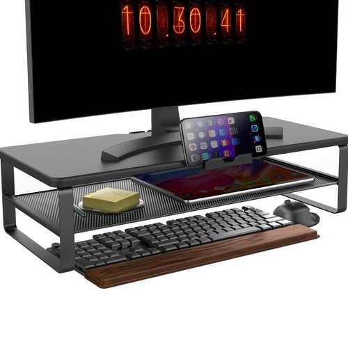 197 - NEW BOXED Doowiit Monitor Stand with drawer