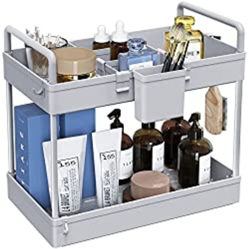 190 - NEW BOXED OLEJAZZ 2-Tier Under Sink Storage