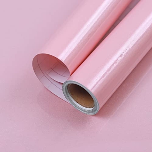 99 - NEW BAGGED Hode Self Adhesive Wallpaper Glitter Pink 30cmX3m Sticky