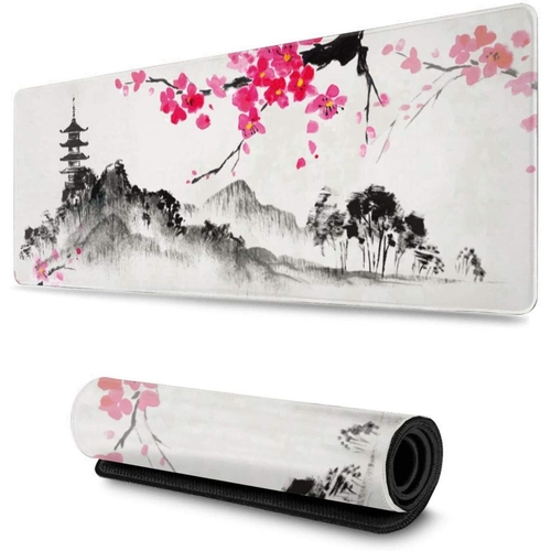 119 - NEW BAGGED MSHAJ Japanese Painting Art Ink Pretty Mouse Pad Large Gaming Mouse Pad