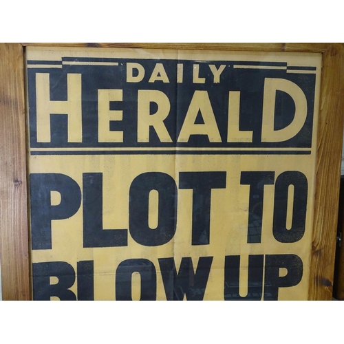 10 - A 1939 Daily Herald poster 