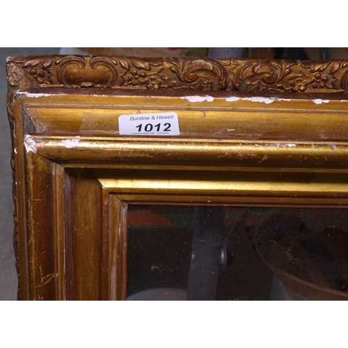 1012 - 2 giltwood picture frames