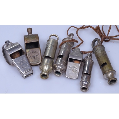 129 - Various railway company whistles etc