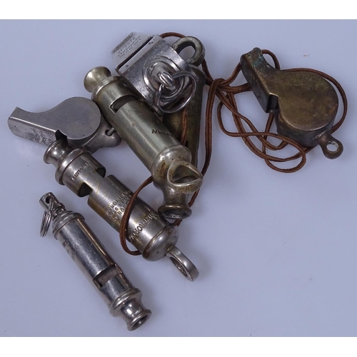 129 - Various railway company whistles etc