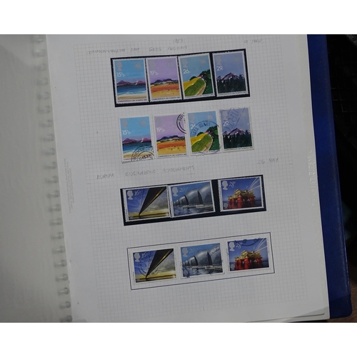 236 - Postage stamp albums and sheets of stamps