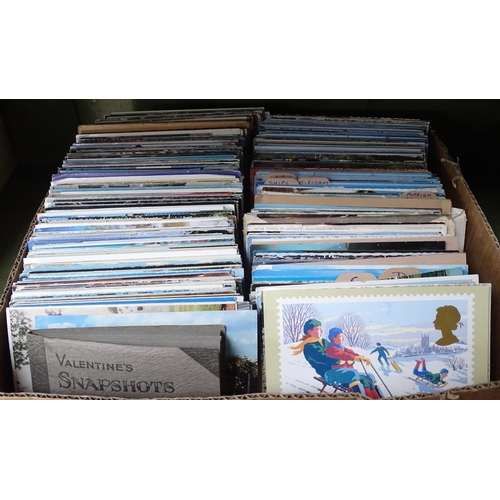 32 - 3 boxes of loose postcards