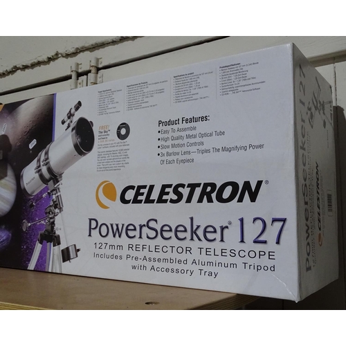 378 - A boxed Celestron astronomical telescope