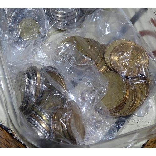 413 - Approximately 80 Canadian dollar coins