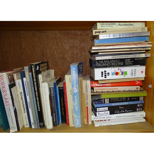 482 - A shelf of art reference books etc