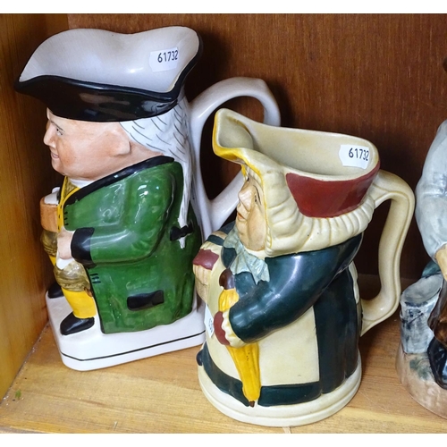 630 - Various Toby Jugs