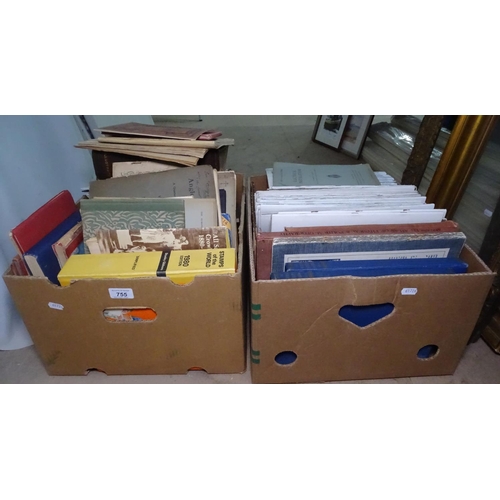 755 - A large quantity of stamps