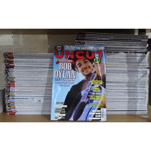 79 - A quantity of Uncut magazines