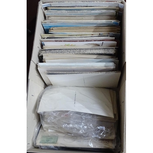 80 - A box of various postcards