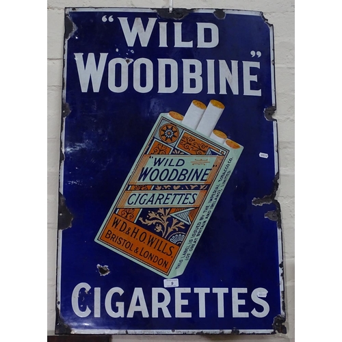 9 - An Antique enamel advertising sign 