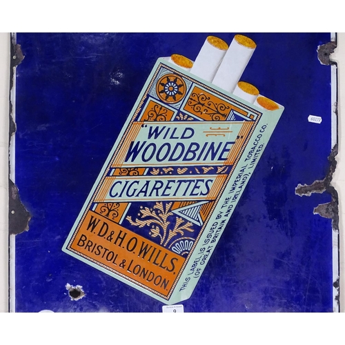 9 - An Antique enamel advertising sign 