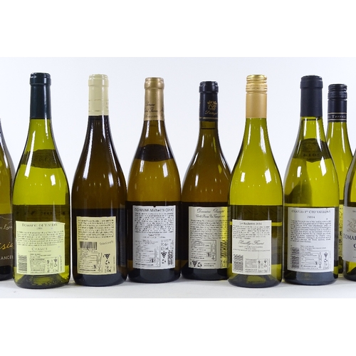 116 - 10 bottles of mixed white Chablis, Sancerre etc