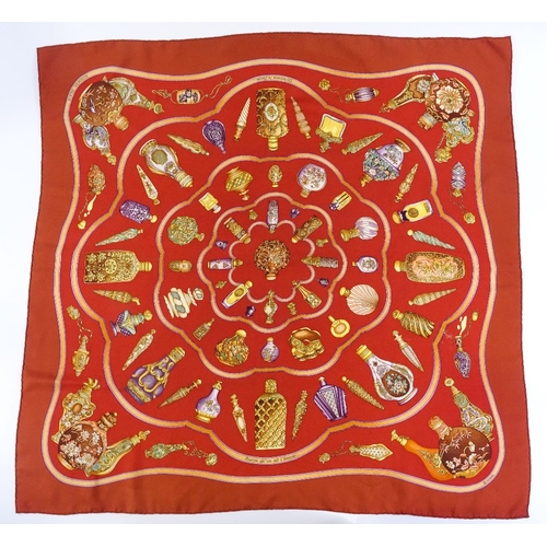 122 - A Hermes silk scarf