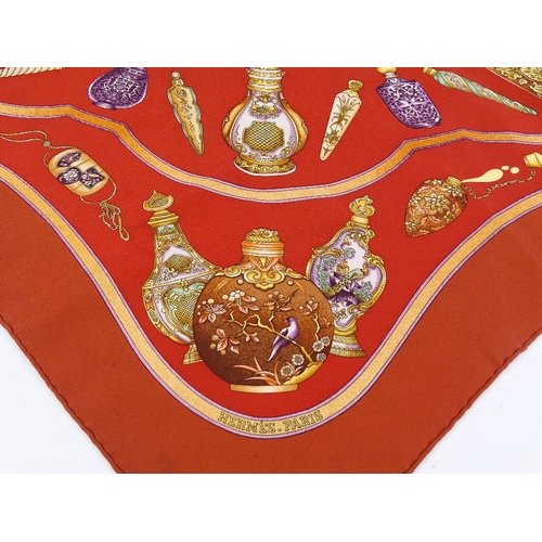 122 - A Hermes silk scarf