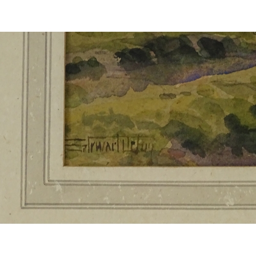 1323 - Stewart Acton, watercolour, landscape, 10