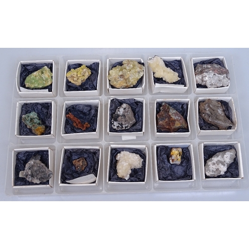 73 - A collection of cornish and other mineral specimens.