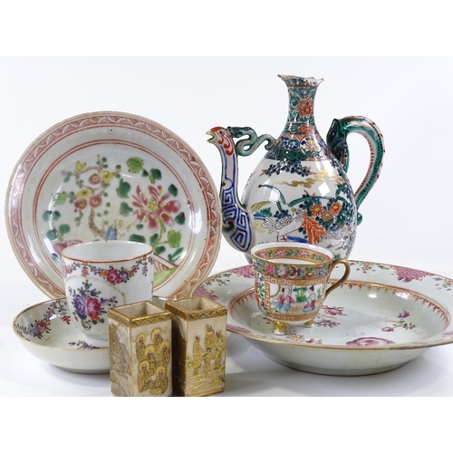 138 - A group of Chinese porcelain (8)