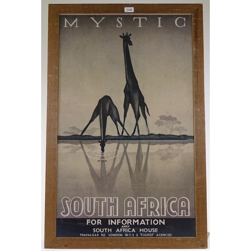 1128 - Gayle Ulmann, Vintage poster advertising South Africa, 36