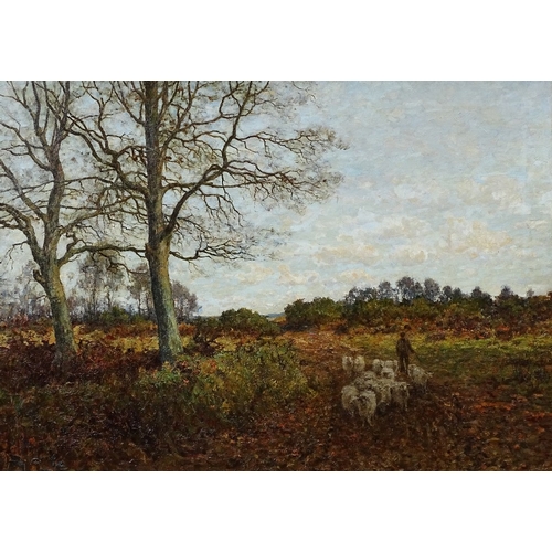 1151 - John Aborn, large oil on canvas, a bit of Surrey, 31