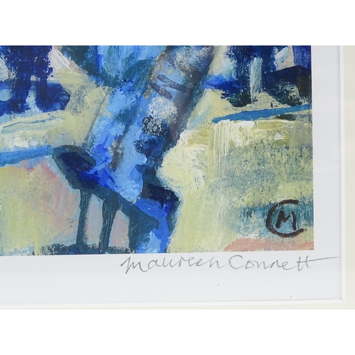 1203 - Maureen Connett, 2 prints, the spirit of cricket, signed in pencil, image 8