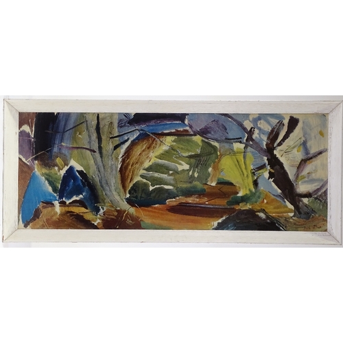 1236 - After Ivon Hitchens, colour print, abstract landscape, 14