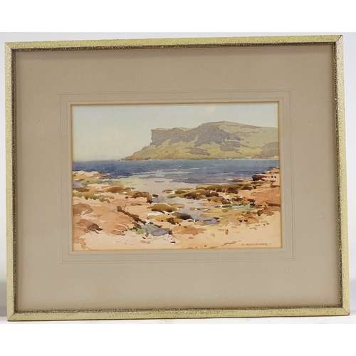 1250 - Richard Faulkner (Irish, 1917 - 1988), watercolour, Fairhead County Antrim, 7