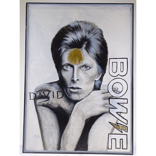 1293 - Clive Fredriksson, oil on board, Bowie, 36