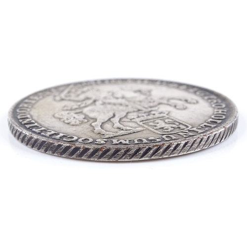 109 - A 1713 silver coin