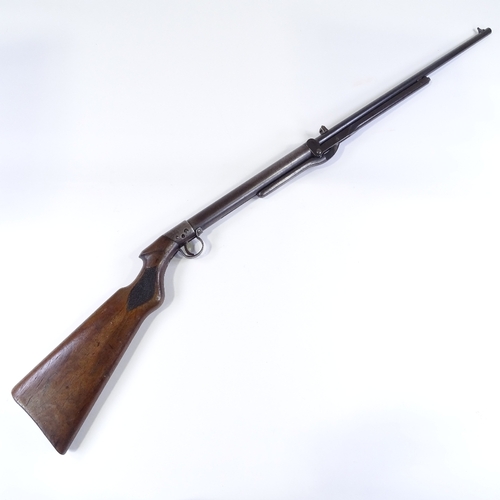 36 - A BSA22 air rifle, early 20th century, serial no. S27276