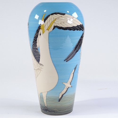 52 - Dennis Chinaworks, albatross design vase, designed by Sally Tuffin, no. 6/20, 2005, height 33cm