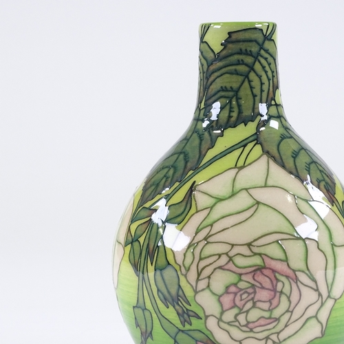 61 - Dennis Chinaworks, blanche fleur vase, designed by Sally Tuffin, 2008, no. 3/25, height 17cm