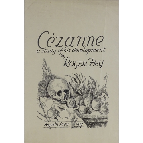 1353 - Roger Fry, lithograph designed for a book cover, circa 1930s, 15