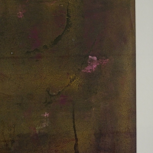 1380 - Denis Bowen (1921 - 2006), watercolour/gold spray on paper, abstract study, 1962, 19