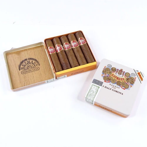 74 - 2 boxes containing H. Upmann Half Corona cigars, 5 and 4 (9)