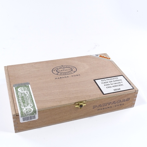 76 - Box of Partagas Serie P No. 2 cigars, May 2016, containing 12 cigars